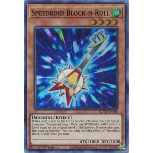 ROTD-EN089 Speedroid Block-n-Roll