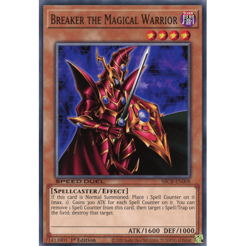 SBCB-EN008 Breaker the Magical Warrior (Secret Rare)