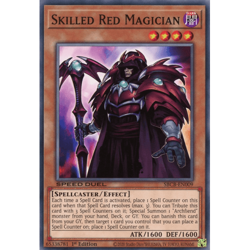 SBCB-EN009 Skilled Red Magician