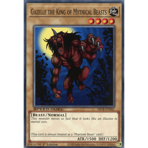 SBCB-EN042 Gazelle the King of Mythical Beasts