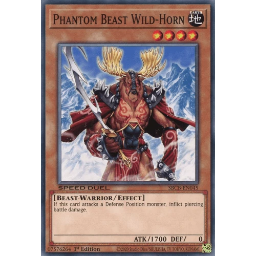 SBCB-EN045 Phantom Beast Wild-Horn