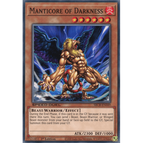 SBCB-EN049 Manticore of Darkness