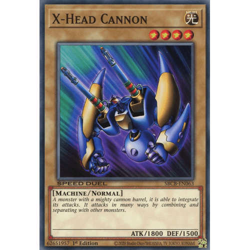 SBCB-EN063 X-Head Cannon