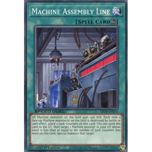 SBCB-EN076 Machine Assembly Line