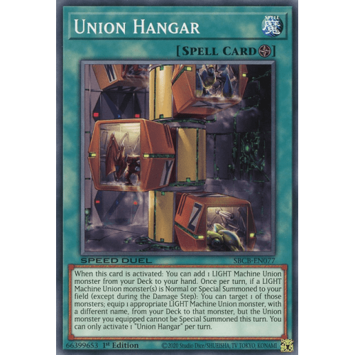 SBCB-EN077 Union Hangar (Secret Rare)