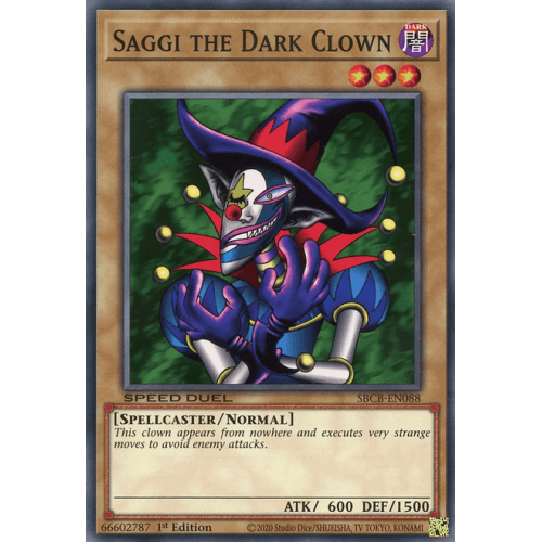 SBCB-EN088 Saggi the Dark Clown