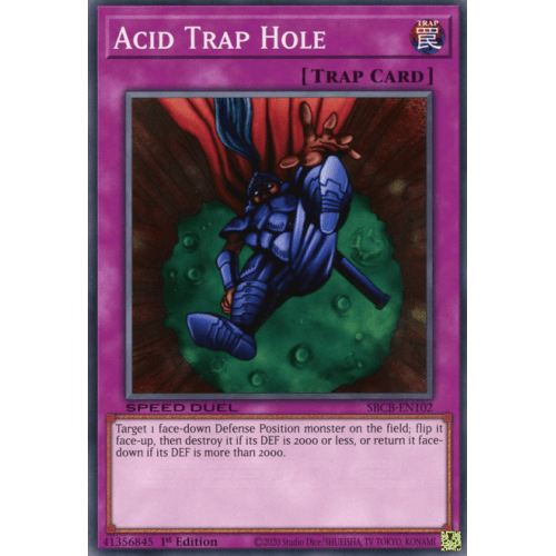 SBCB-EN102 Acid Trap Hole