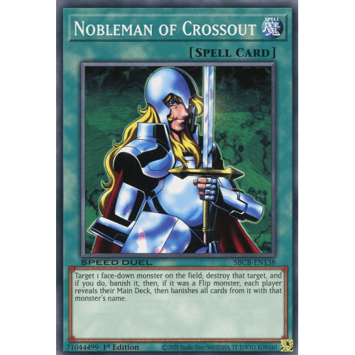 SBCB-EN138 Nobleman of Crossout (Secret Rare)