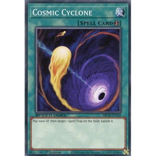 SBCB-EN142 Cosmic Cyclone (Secret Rare)