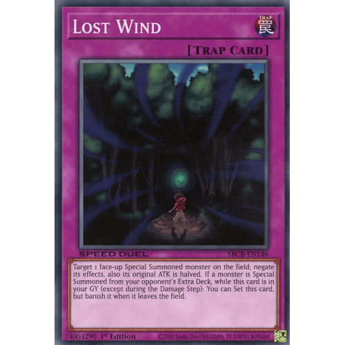 SBCB-EN146 Lost Wind (Secret Rare)