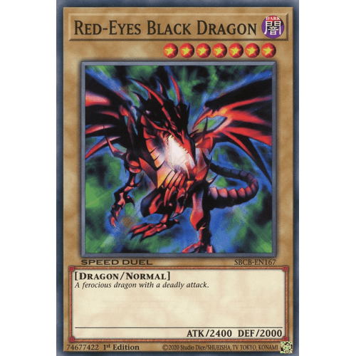 SBCB-EN167 Red-Eyes Black Dragon