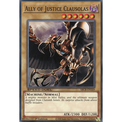 SBCB-EN169 Ally of Justice Clausolas