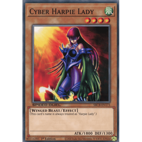 SBCB-EN173 Cyber Harpie Lady