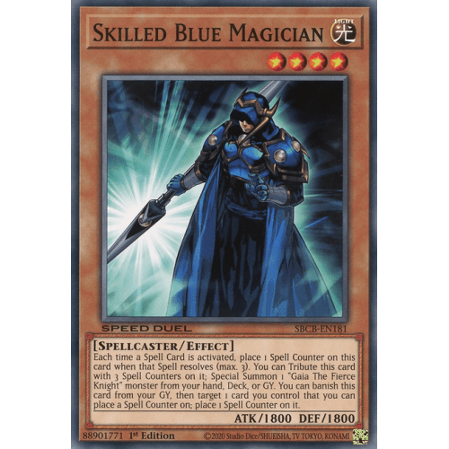 SBCB-EN181 Skilled Blue Magician