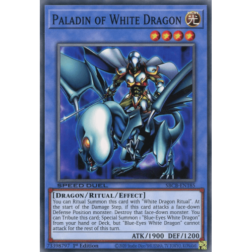 SBCB-EN185 Paladin of White Dragon