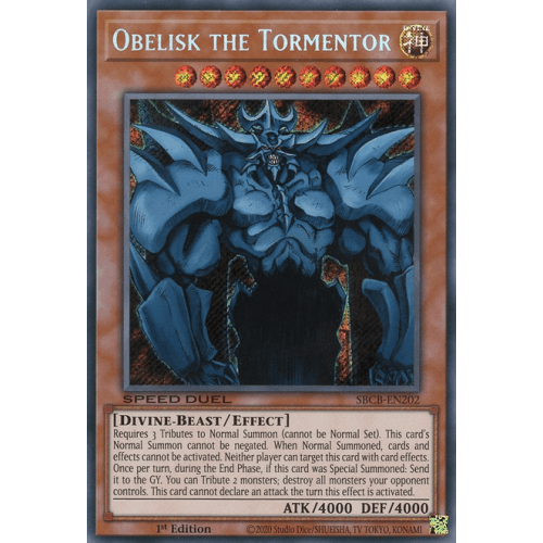 SBCB-EN202 Obelisk the Tormentor