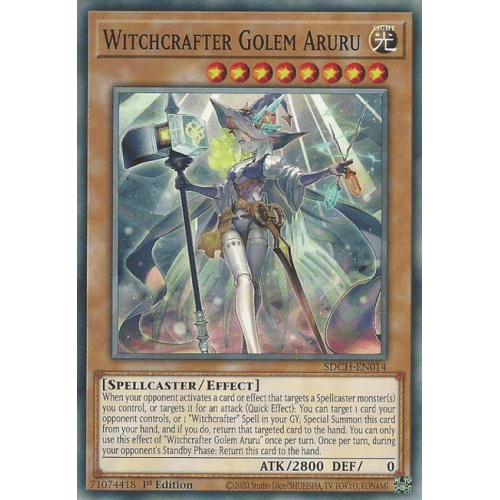 SDCH-EN014 Witchcrafter Golem Aruru