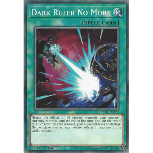 SDCH-EN027 Dark Ruler No More