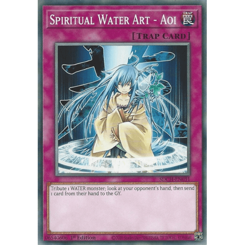 SDCH-EN031 Spiritual Water Art - Aoi