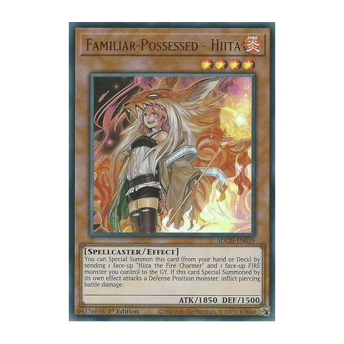 SDCH-EN039 Familiar-Possessed - Hiita (Alternate Art)