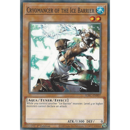 SDFC-EN007 Cryomancer of the Ice Barrier
