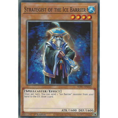 SDFC-EN012 Strategist of the Ice Barrier