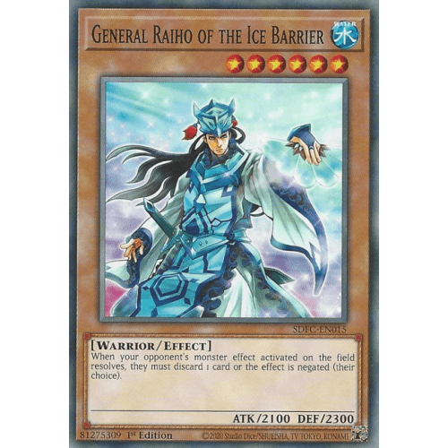 SDFC-EN015 General Raiho of the Ice Barrier