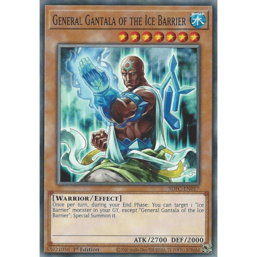 SDFC-EN017 General Gantala of the Ice Barrier
