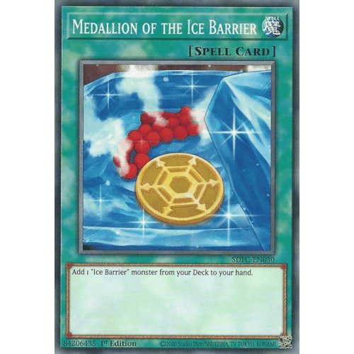 SDFC-EN030 Medallion of the Ice Barrier