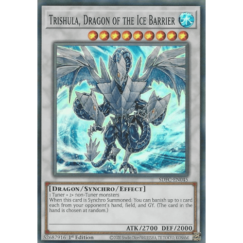 SDFC-EN045 Trishula, Dragon of the Ice Barrier