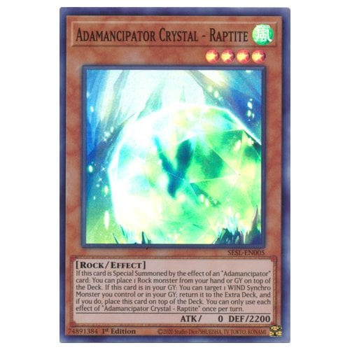 SESL-EN005 Adamancipator Crystal - Raptite