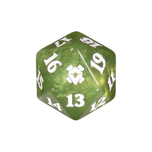 Magic Zendikar Rising Translucent Green Spindown Dice