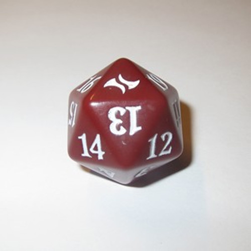 Magic Fate Reforged Spindown Dice Red