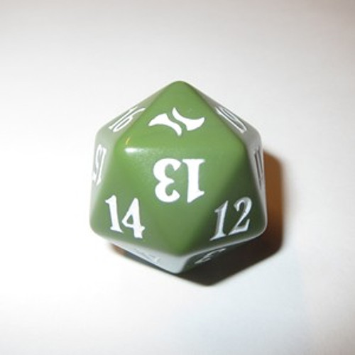 Magic Fate Reforged Spindown Dice Green