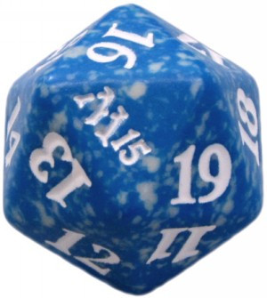 Magic M15 Spindown Dice Blue