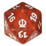 Magic Theros Spindown Dice Red
