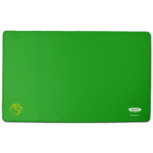 Green Playmat with Stitched Edging