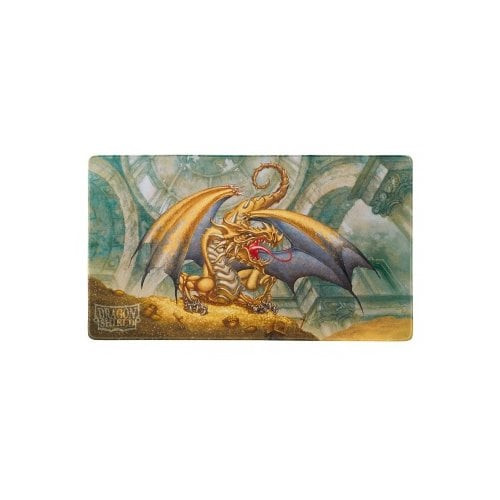 Dragon Shield Playmat - Gold 'Gygex'