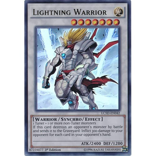 LC5D-EN042 Lightning Warrior