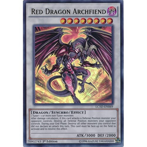 LC5D-EN069 Red Dragon Archfiend (Ultra Rare)