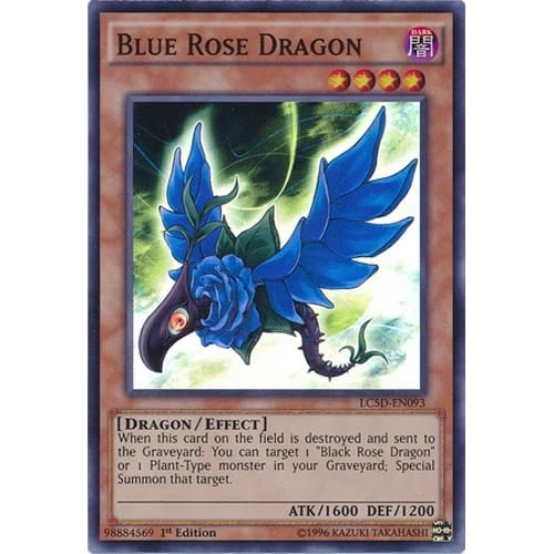 LC5D-EN093 Blue Rose Dragon