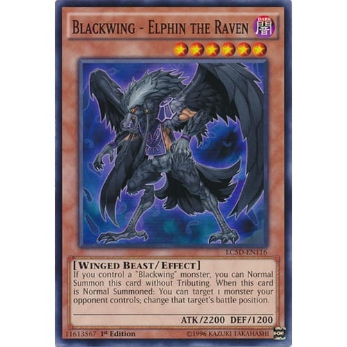 LC5D-EN116 Blackwing - Elphin the Raven