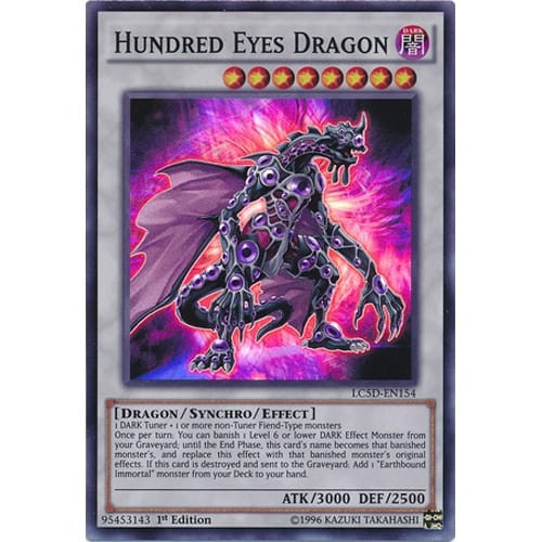 LC5D-EN154 Hundred Eyes Dragon