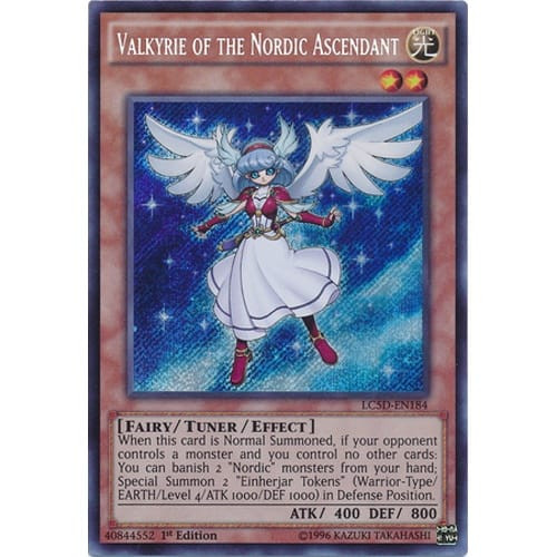 LC5D-EN184 Valkyrie of the Nordic Ascendant