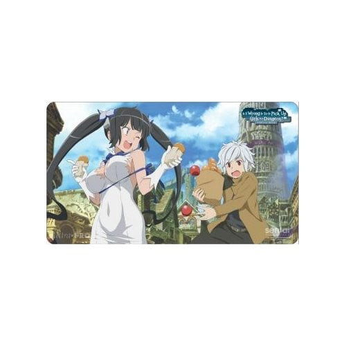 Bell & Hestia Playmat - Is It Wrong to Try to Pick Up Girls in a Dungeon?