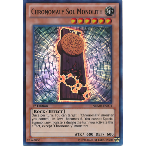 NUMH-EN004 Chronomaly Sol Monolith