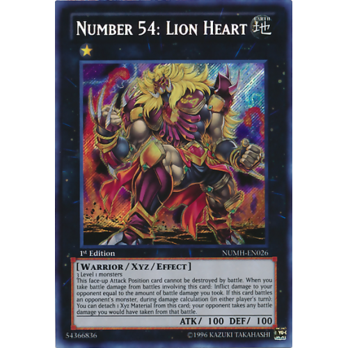 NUMH-EN026 Number 54: Lion Heart