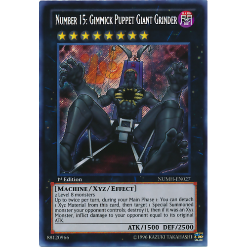 NUMH-EN027 Number 15: Gimmick Puppet Giant Grinder