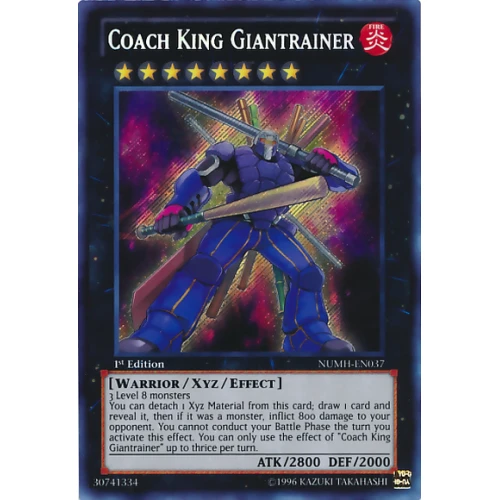 NUMH-EN037 Coach King Giantrainer