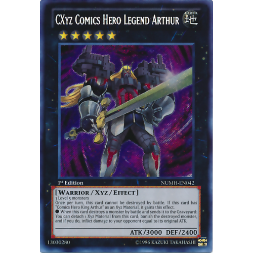 NUMH-EN042 CXyz Comics Hero Legend Arthur